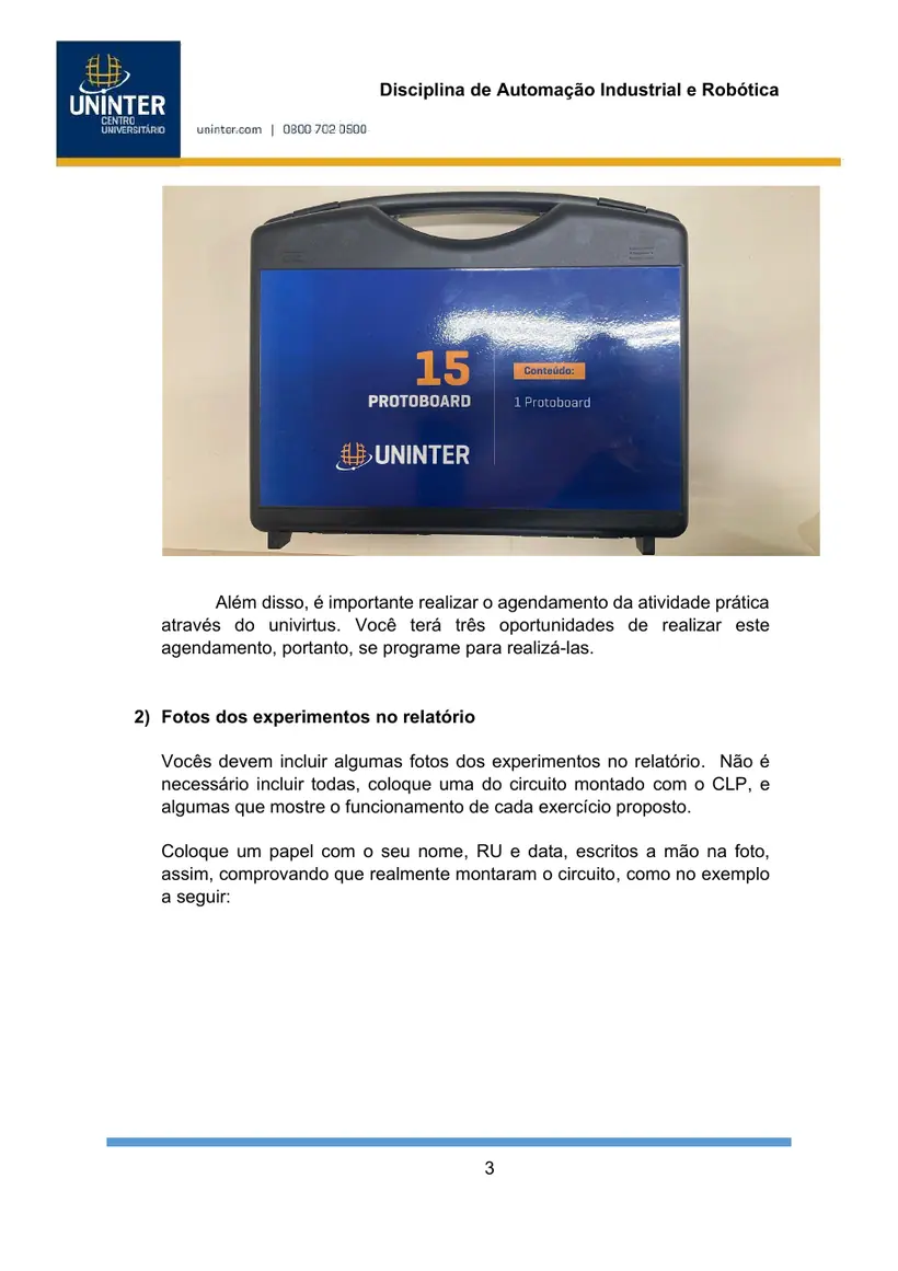 Página 3 do roteiro