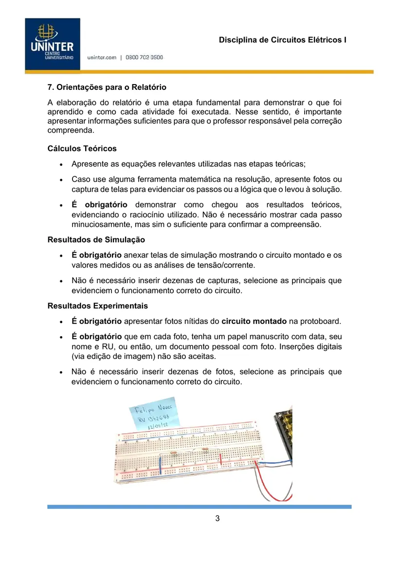 Página 3 do roteiro