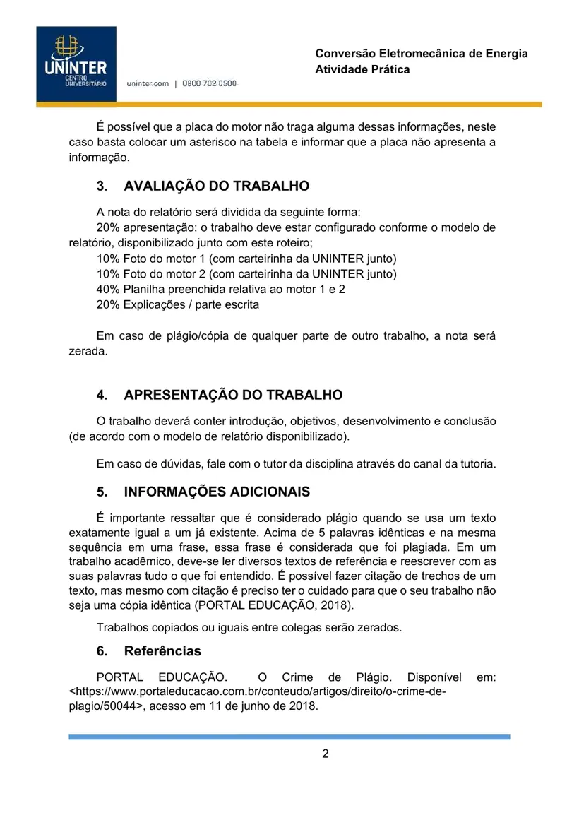 Página 2 do roteiro