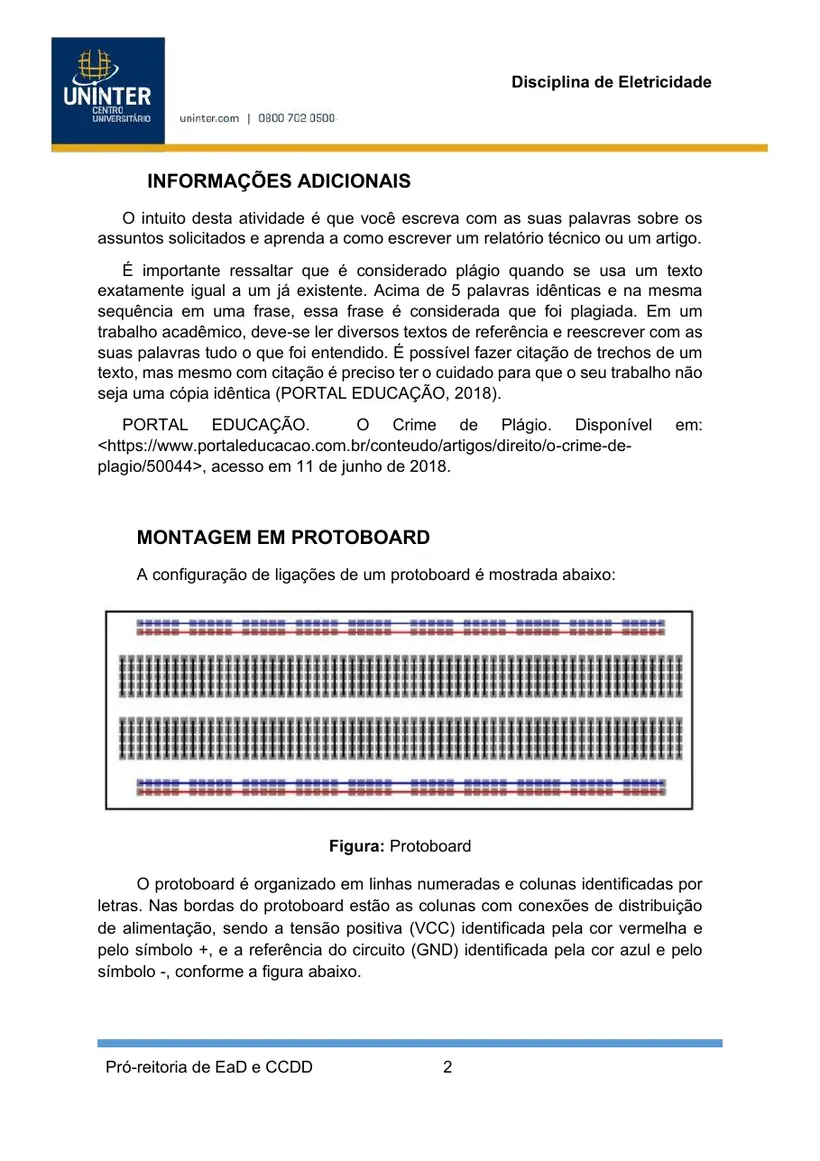 Página 2 do roteiro
