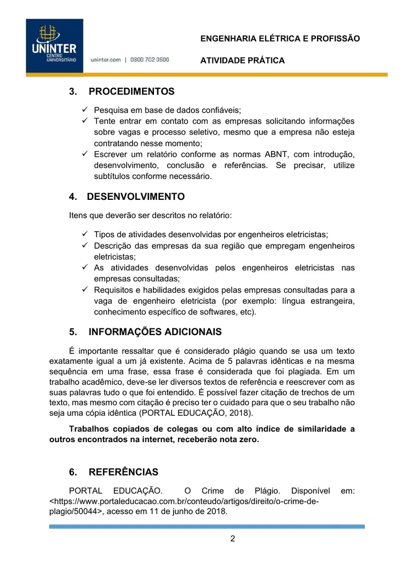 Página 2 do roteiro