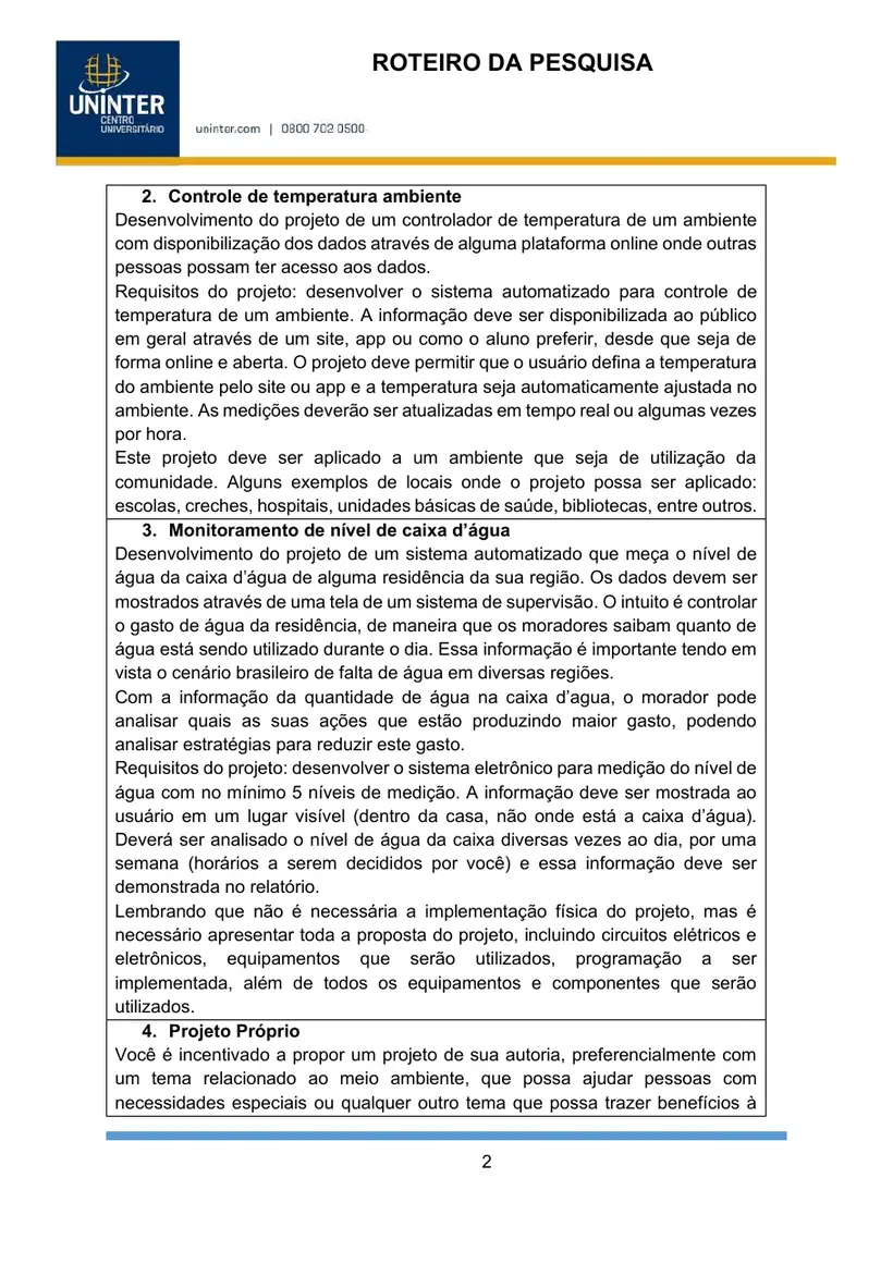 Página 2 do roteiro