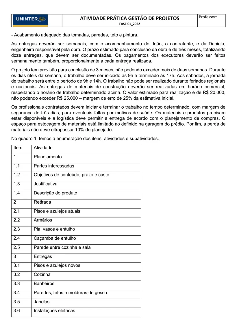 Página 3 do roteiro