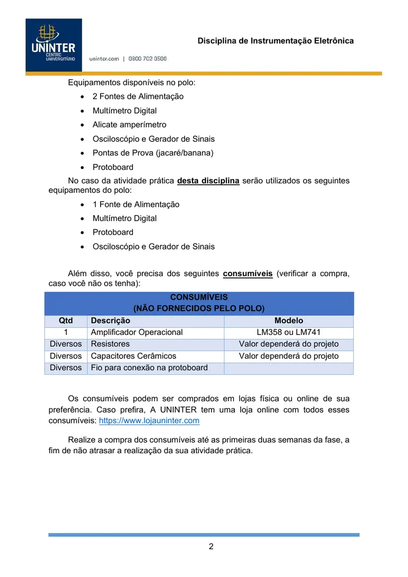Página 2 do roteiro