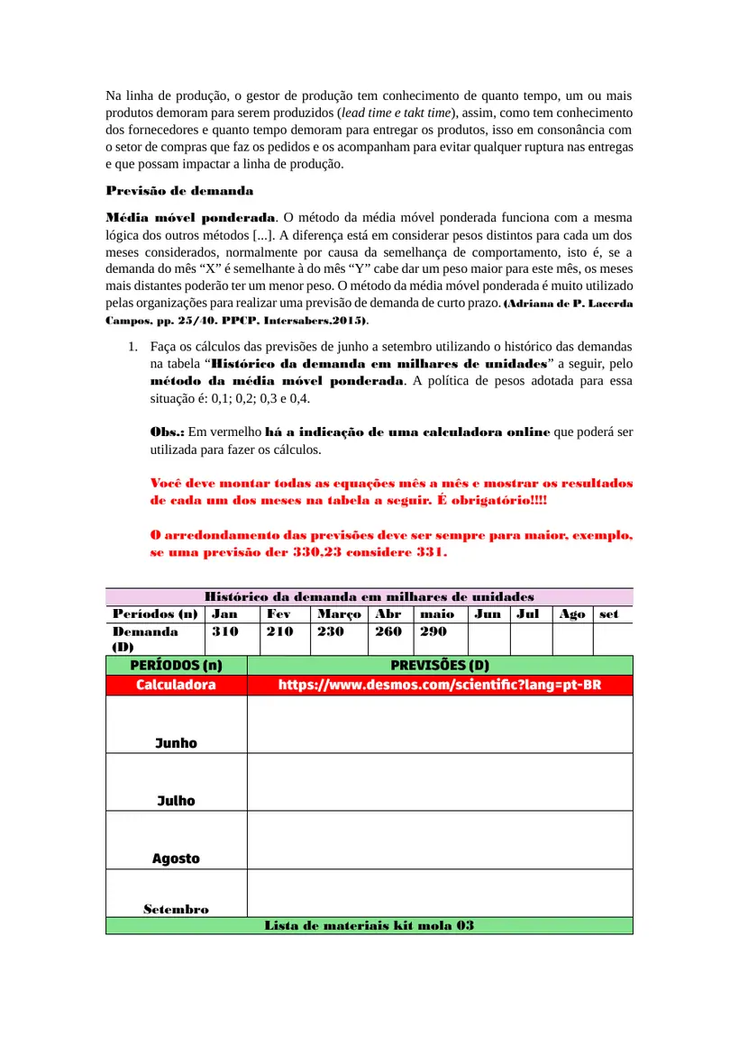 Página 2 do roteiro