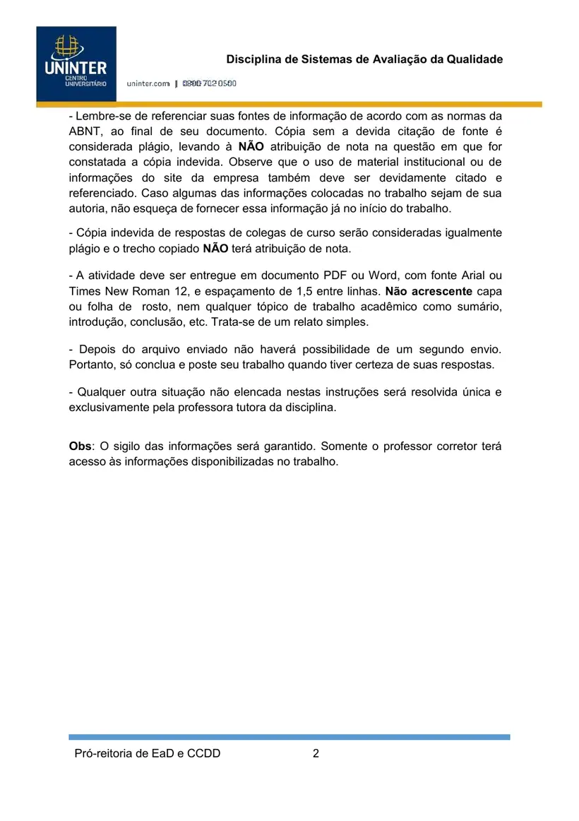 Página 2 do roteiro