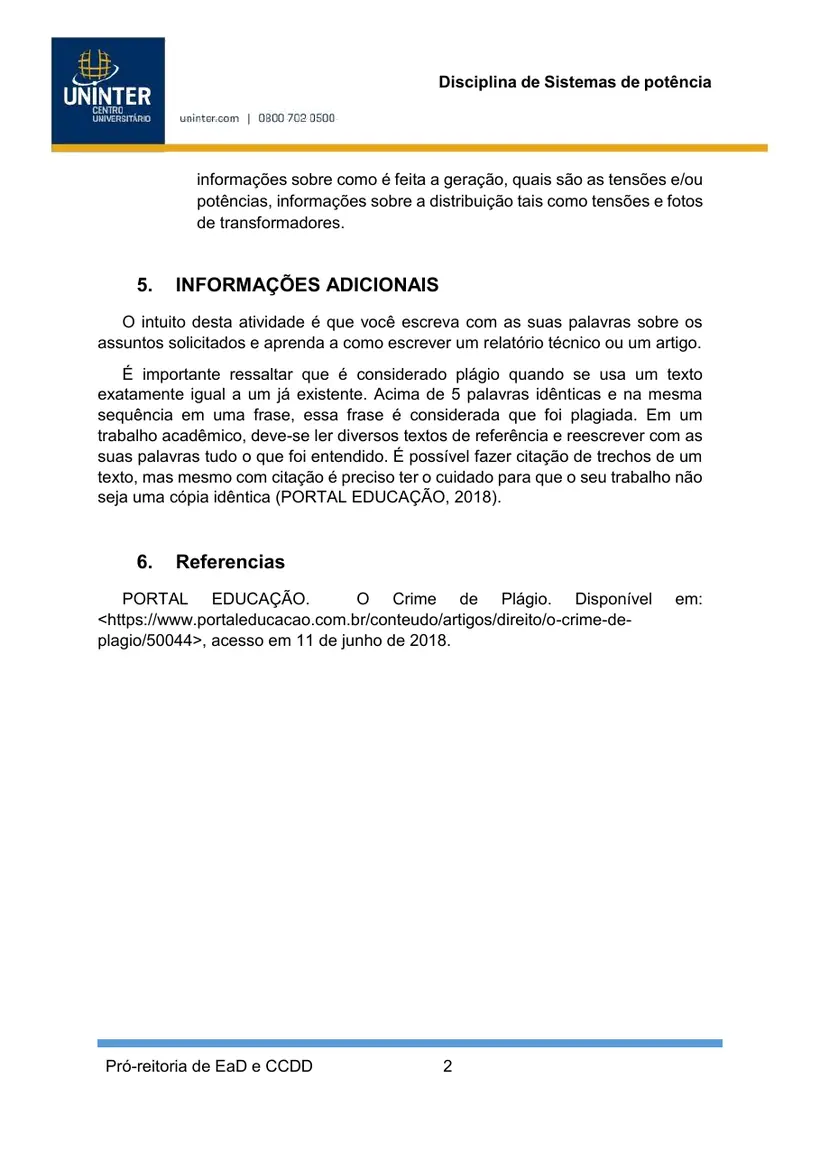 Página 2 do roteiro