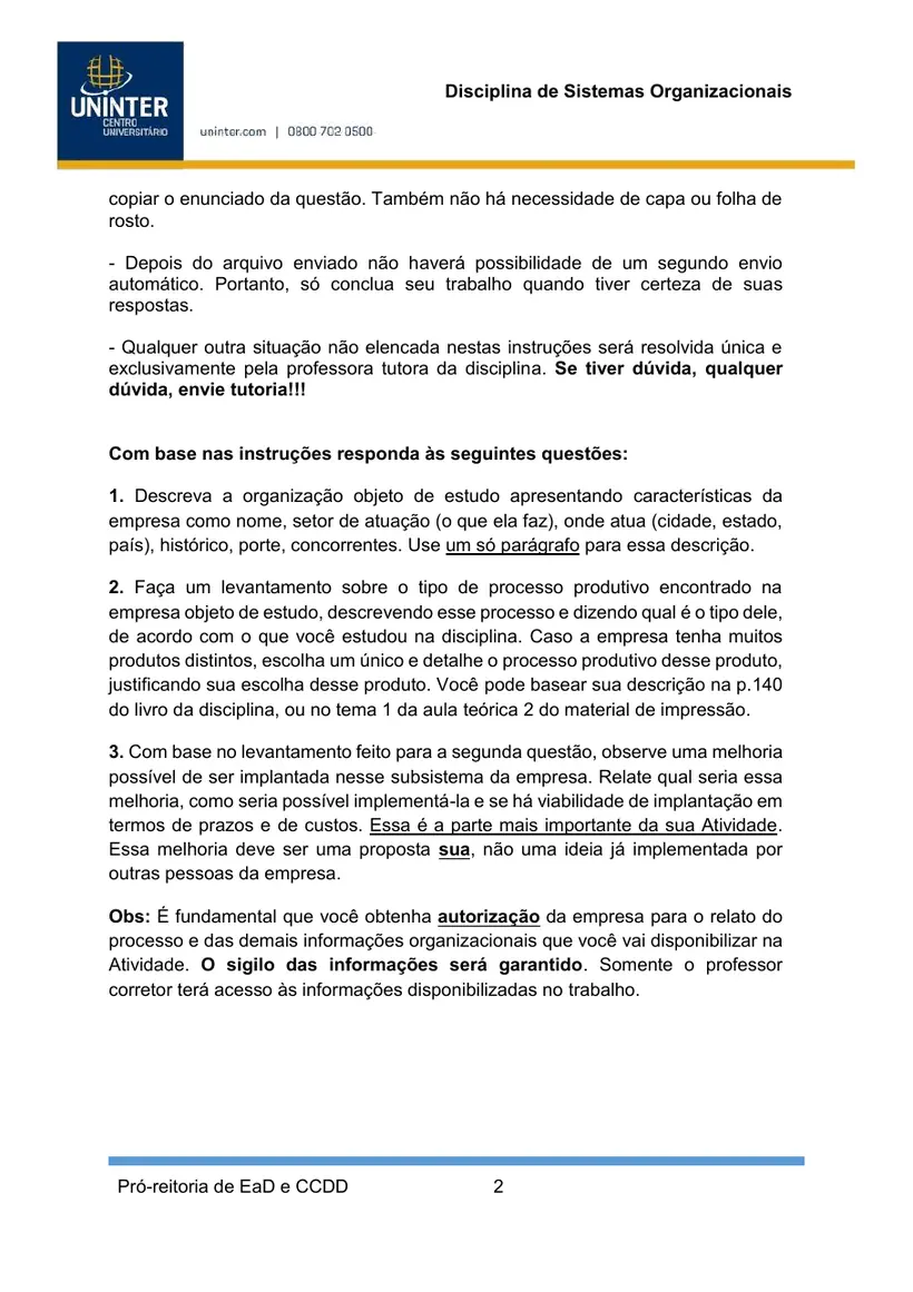 Página 2 do roteiro