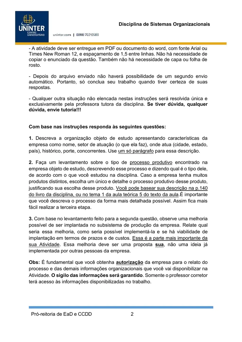Página 2 do roteiro