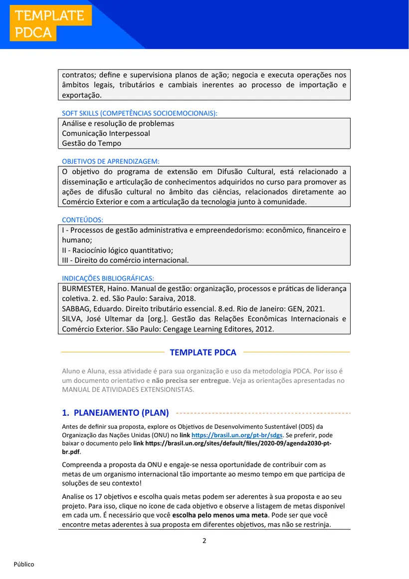 Página 2 do roteiro
